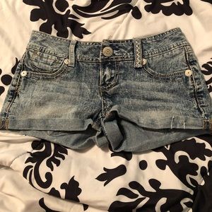 amethyst shorts size 0